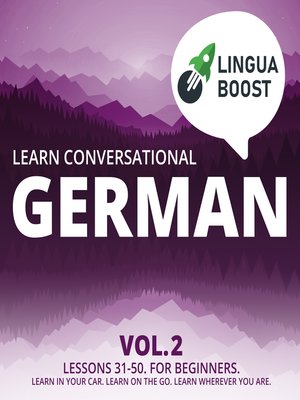 cover image of Learn Conversational German Volume 2